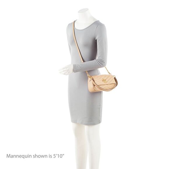 Tory Burch Chevron Leather Kira Small Flap Bag - Picture 5 of 12